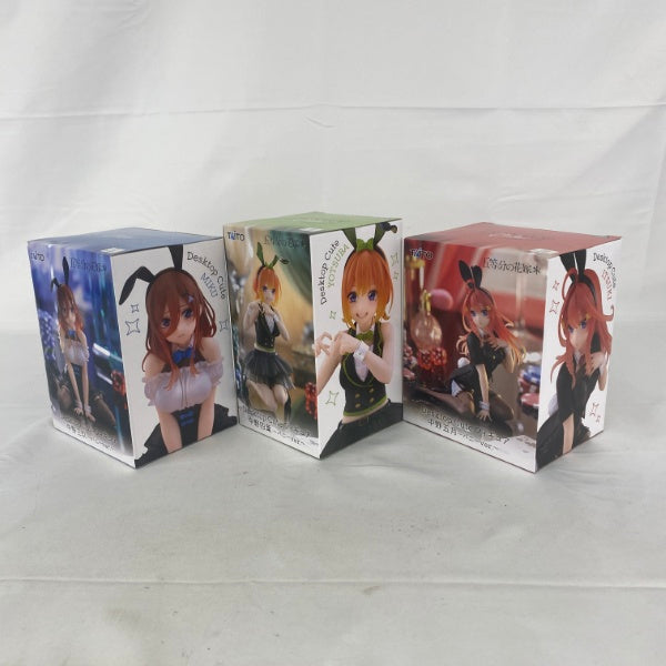 中古】【未開封】【セット】五等分の花嫁＊ Desktop Cute フィギュア