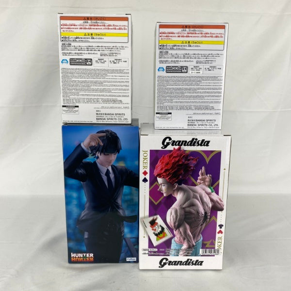 【中古】【未開封】【セット】HUNTER×HUNTER ヒソカ/クロロ プライズフィギュア 4点＜フィギュア＞（代引き不可）6541