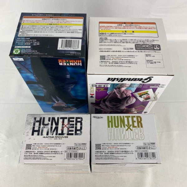【中古】【未開封】【セット】HUNTER×HUNTER ヒソカ/クロロ プライズフィギュア 4点＜フィギュア＞（代引き不可）6541