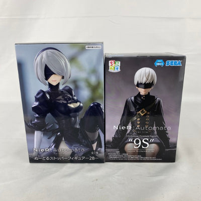 【中古】【未開封】【セット】TVアニメ NieR:Automata Ver1.1a　2B/9S プライズフィギュア 2点＜フィギュア＞...