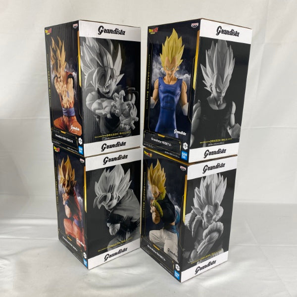 【中古】【未開封】【セット】ドラゴンボールZ Grandista-SON GOKU/VEGETA/GOGETA/SON GOKU--　4点＜フィギュア＞（代引き不可）6541