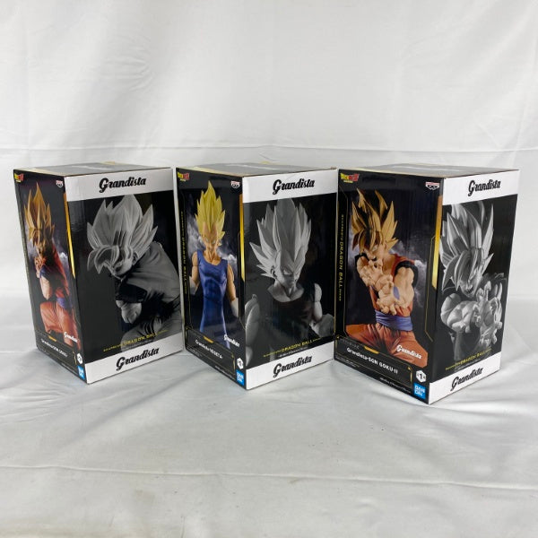 【中古】【未開封】【セット】ドラゴンボールZ Grandista-SON GOKU/VEGETA/SON GOKU--　3点＜フィギュア＞（代引き不可）6541