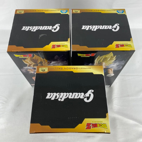 【中古】【未開封】【セット】ドラゴンボールZ Grandista-SON GOKU/VEGETA/SON GOKU--　3点＜フィギュア＞（代引き不可）6541