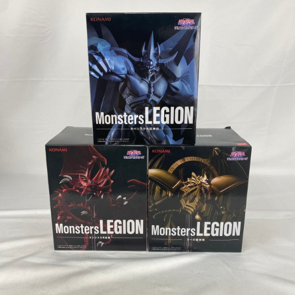 【中古】【未開封】【セット】アニメ「遊☆戯☆王」シリーズ Monsters LEGION オシリスの天空竜＜フィギュア＞（代引き不可）6541