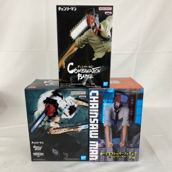【中古】【未開封】【セット】「チェンソーマン」 プライズフィギュア CHAINSAW MAN B 3点＜フィギュア＞（代引き不可）6541