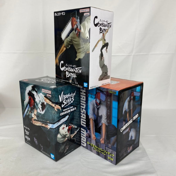 【中古】【未開封】【セット】「チェンソーマン」 プライズフィギュア CHAINSAW MAN B 3点＜フィギュア＞（代引き不可）6541