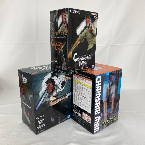 【中古】【未開封】【セット】「チェンソーマン」 プライズフィギュア CHAINSAW MAN B 3点＜フィギュア＞（代引き不可）6541