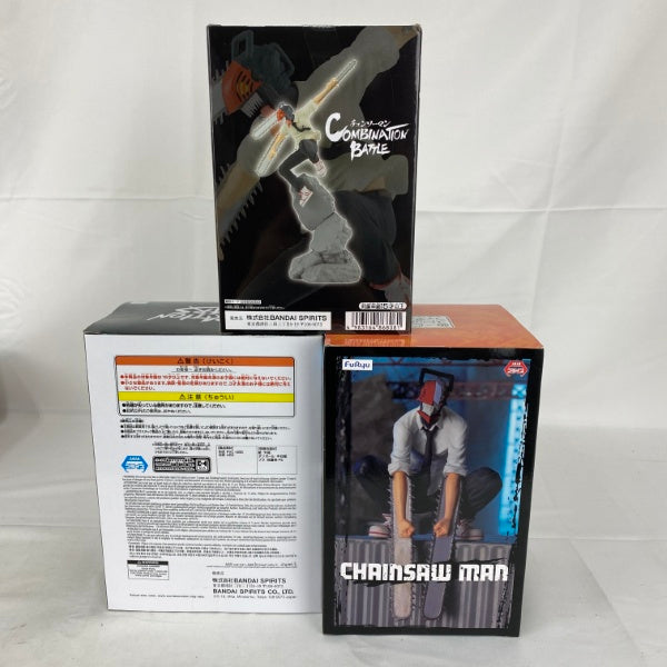 【中古】【未開封】【セット】「チェンソーマン」 プライズフィギュア CHAINSAW MAN B 3点＜フィギュア＞（代引き不可）6541