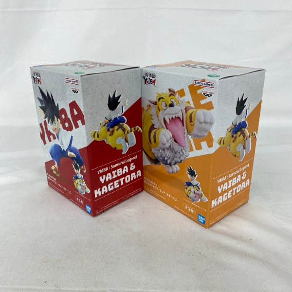【中古】【未開封】【セット】真･侍伝YAIBA 鉄刃＆カゲトラフィギュア-ガオ〜ッ A・鉄刃/B・カゲトラ 2点＜フィギュア＞（代引き不可）6541