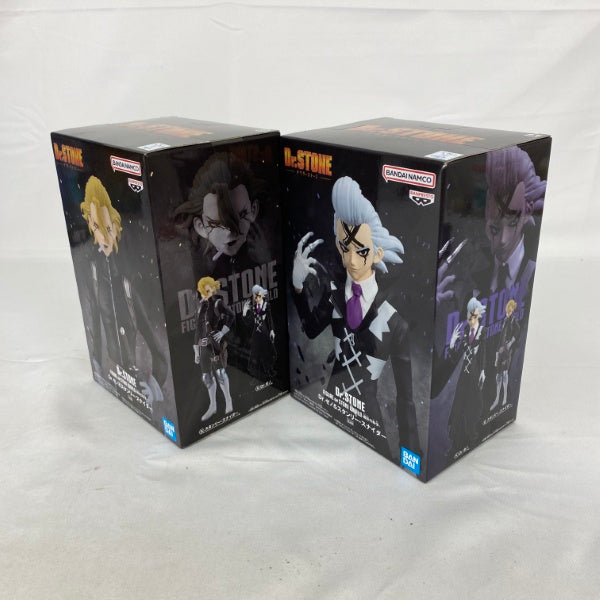 【中古】【未開封】【セット】「Dr.STONE」 FIGURE of STONE WORLD-造形の科学-Dr.ゼノ＆スタンリー・スナイダー 2点B＜フィギュア＞（代引き不可）6541