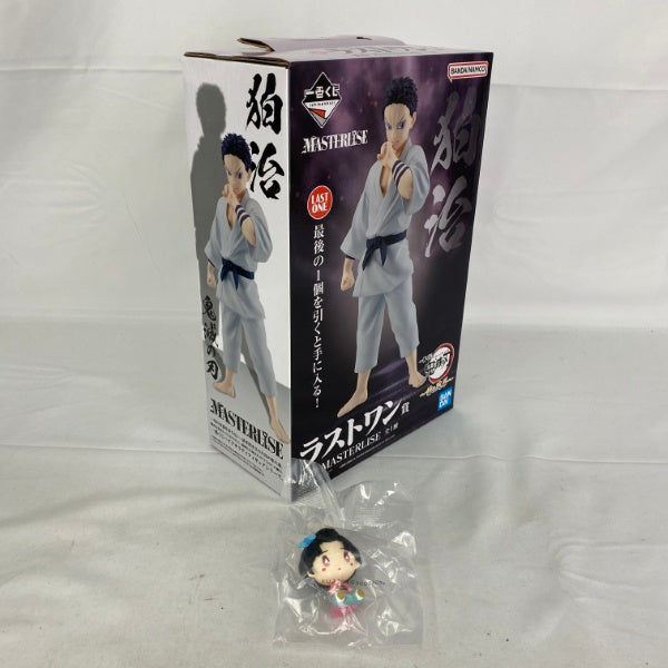 【中古】【未開封】【セット】「一番くじ 鬼滅の刃 〜雷の兄弟〜」 ラストワン賞 狛治 MASTERLISE/D賞 ちょこのっこ 恋雪 2点＜フィギュア＞（代引き不可）6541