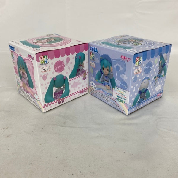 【中古】【未開封】【セット】初音ミクシリーズ ふわぷちちょこのせミニフィギュア “初音ミク”Vol.3 2点＜フィギュア＞（代引き不可）6541