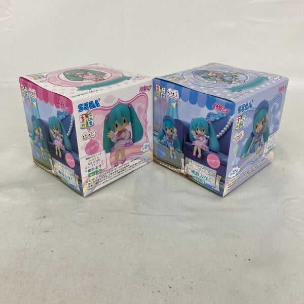 【中古】【未開封】【セット】初音ミクシリーズ ふわぷちちょこのせミニフィギュア “初音ミク”Vol.3 2点＜フィギュア＞（代引き不可）6541
