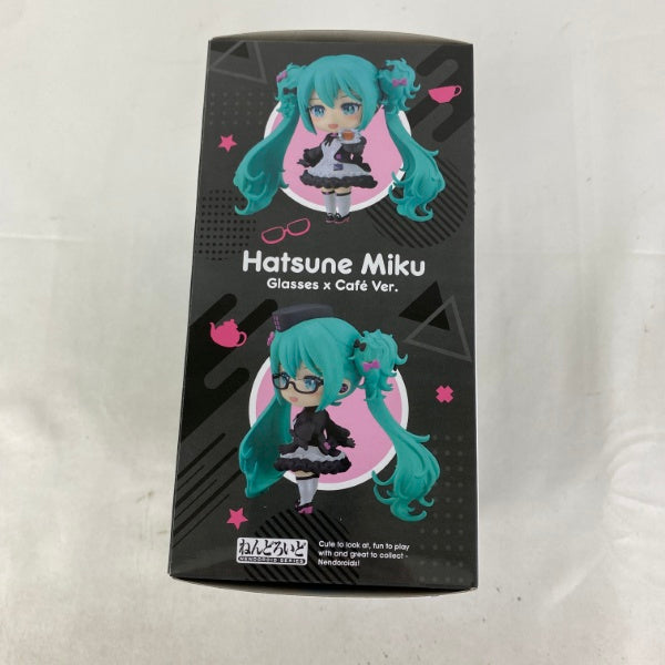 【中古】【未開封】ねんどろいど 初音ミク めがね×カフェVer. 「グッスマくじ 初音ミク 2025 Autumn」 A賞(2775-a)＜フィギュア＞（代引き不可）6541