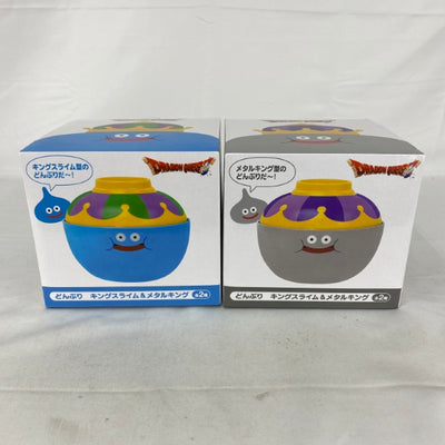 【中古】【未開封】【セット】AM どんぶり キングスライム＆メタルキング 「ドラゴンクエスト」全2種＜コレクターズアイテム＞（代引き不...