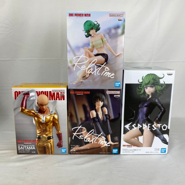 【中古】【未開封】【セット】ワンパンマン プライズフィギュア 4点＜フィギュア＞（代引き不可）6541