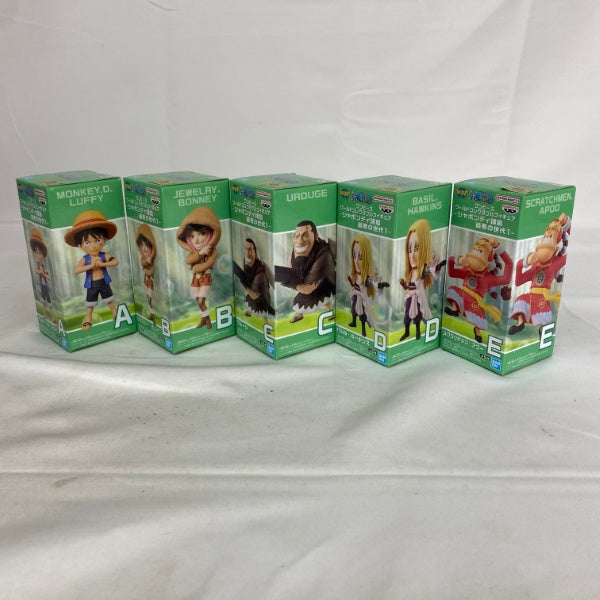 【中古】【未開封】全5種セット 「ワンピース」 ワールドコレクタブルフィギュア-シャボンディ諸島 最悪の世代1-＜フィギュア＞（代引き不可）6541