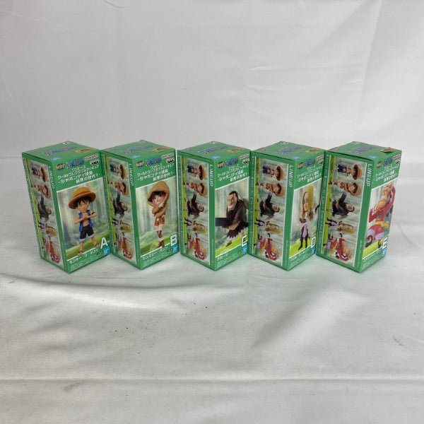 【中古】【未開封】全5種セット 「ワンピース」 ワールドコレクタブルフィギュア-シャボンディ諸島 最悪の世代1-＜フィギュア＞（代引き不可）6541