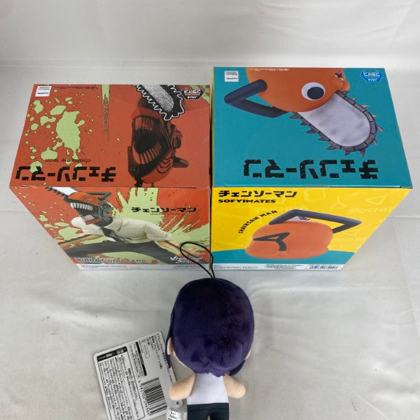 【中古】【未開封/未使用】【セット】アニメ「チェンソーマン」 プライズセット 3点＜フィギュア＞（代引き不可）6541