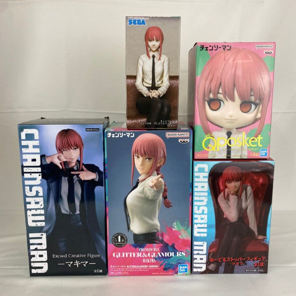 【中古】【未開封】【セット】アニメ「チェンソーマン」 マキマ プライズセット 5点＜フィギュア＞（代引き不可）6541