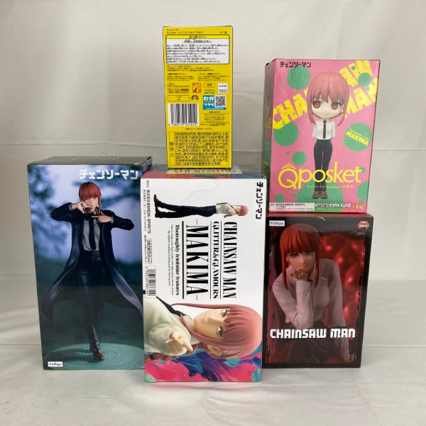 【中古】【未開封】【セット】アニメ「チェンソーマン」 マキマ プライズセット 5点＜フィギュア＞（代引き不可）6541