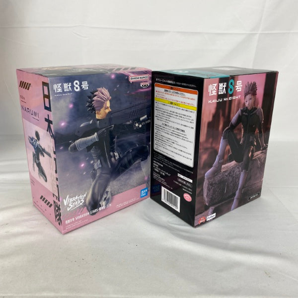 【中古】【未開封】【セット】怪獣8号 鳴海 弦 プライズフィギュアセット 2点＜フィギュア＞（代引き不可）6541