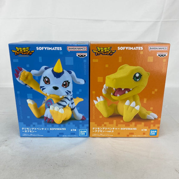 【中古】【未開封】【セット】デジモンアドベンチャー SOFVIMATES〜ガブモン/アグモン vol.2〜 2点＜フィギュア＞（代引き不可）6541