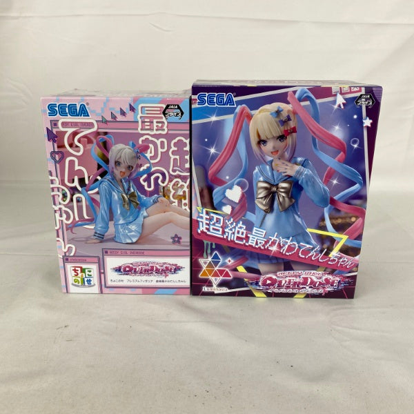 【中古】【未開封】【セット】NEEDY GIRL OVERDOSE Luminasta/ちょこのせプレミアムフィギュア 超絶最かわてんしちゃん 2点＜フィギュア＞（代引き不可）6541