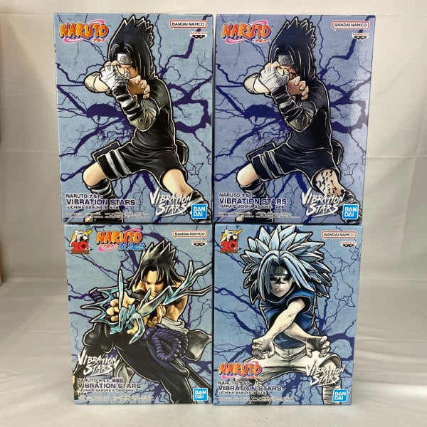 【中古】【未開封】【セット】NARUTO-ナルト- 疾風伝 うちはサスケ VIBRATION STARS 4点＜フィギュア＞（代引き不可）6541