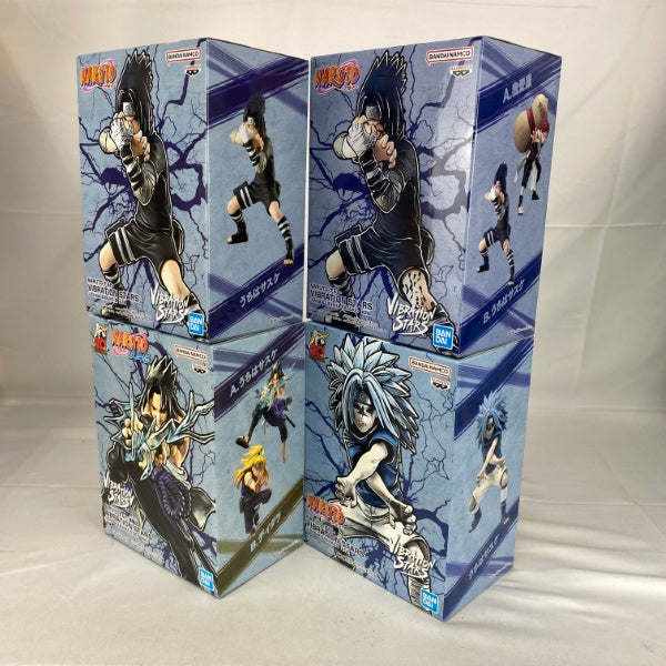 【中古】【未開封】【セット】NARUTO-ナルト- 疾風伝 うちはサスケ VIBRATION STARS 4点＜フィギュア＞（代引き不可）6541