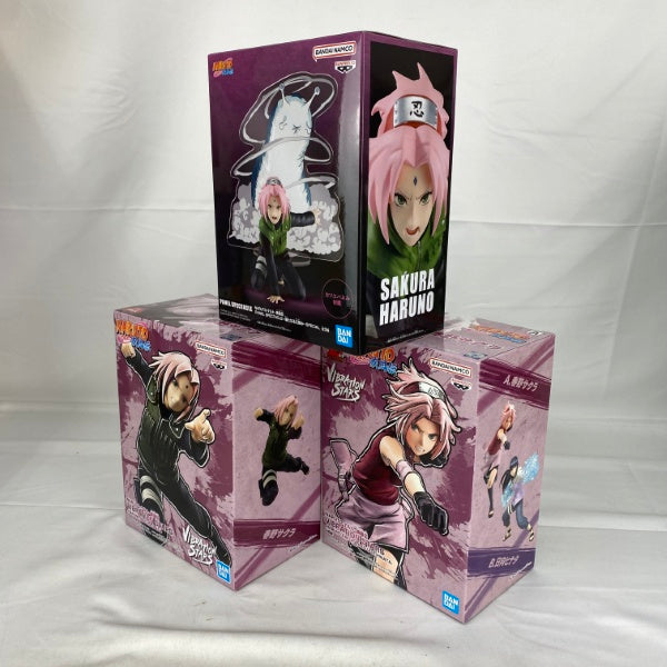 中古】【未開封】【セット】NARUTO-ナルト- 疾風伝 春野サクラ