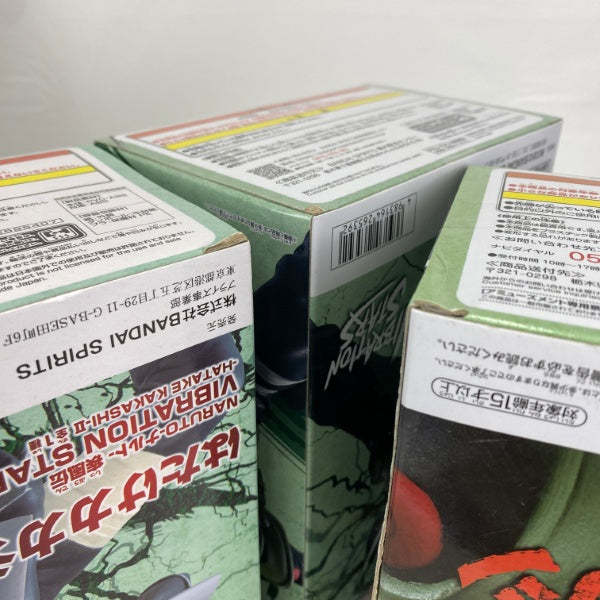 【中古】【未開封】【セット】NARUTO-ナルト- 疾風伝 はたけカカシ VIBRATION STARS 4点＜フィギュア＞（代引き不可）6541