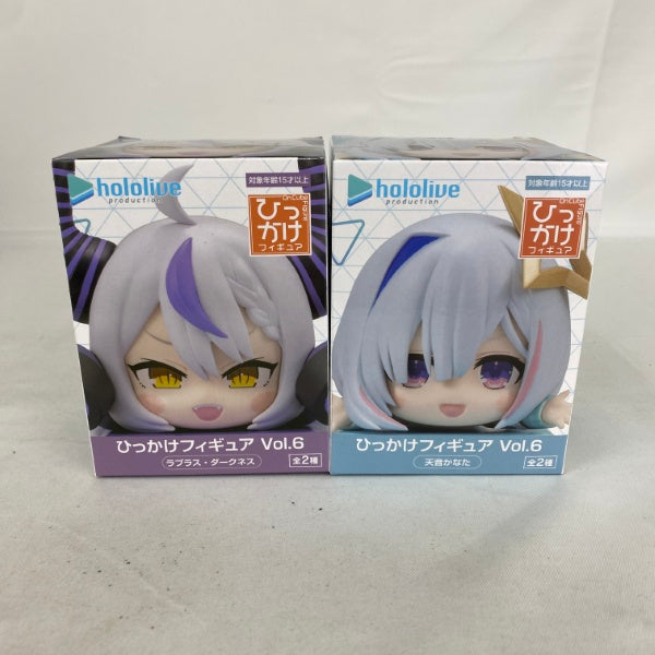 【中古】【未開封】【セット】ホロライブプロダクション ひっかけフィギュアVol.6 天音かなた/ラプラス・ダークネス 2点＜フィギュア＞（代引き不可）6541