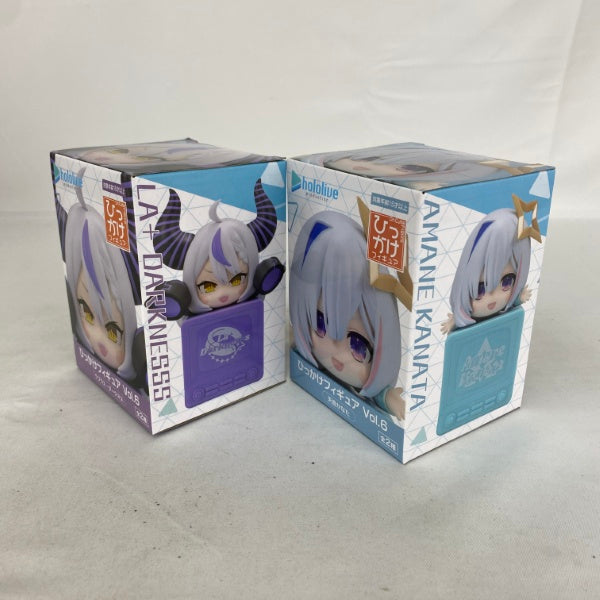 【中古】【未開封】【セット】ホロライブプロダクション ひっかけフィギュアVol.6 天音かなた/ラプラス・ダークネス 2点＜フィギュア＞（代引き不可）6541
