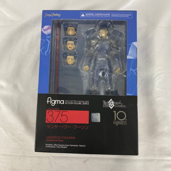 【中古】【未開封】Fate/Grand Order figma 375 NONスケール塗装済完成品フィギュア ランサー/クー・フーリン＜フィギュア＞（代引き不可）6541