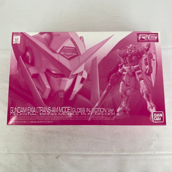 【中古】【未組立】機動戦士ガンダム００ RG 1/144 ガンダムエクシア (トランザムモード) グロスインジェクションVer.＜プラモデル＞（代引き不可）6541
