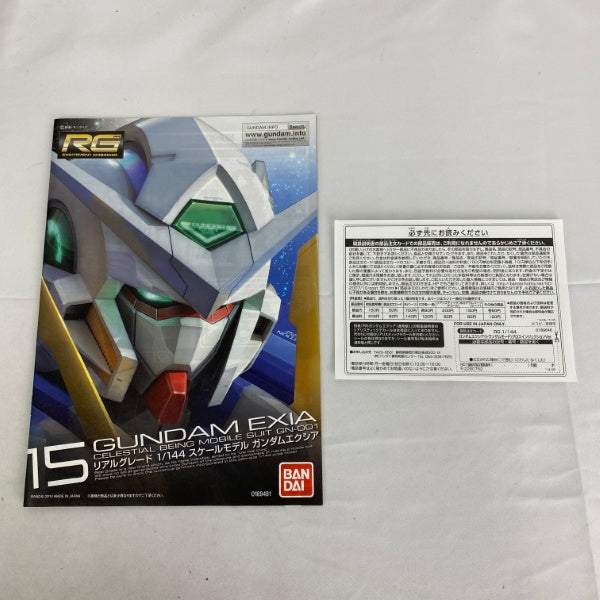 【中古】【未組立】機動戦士ガンダム００ RG 1/144 ガンダムエクシア (トランザムモード) グロスインジェクションVer.＜プラモデル＞（代引き不可）6541