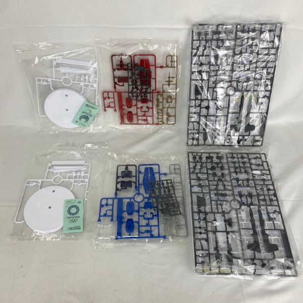 【中古】【未組立】【セット】機動戦士ガンダム HG 1/144 RX-78-2 ガンダム(東京2020パラリンピック/オリンピックエンブレム)＜プラモデル＞（代引き不可）6541