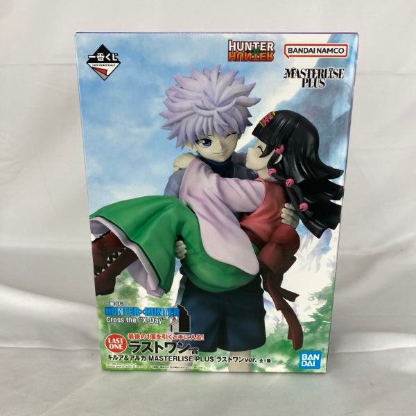 【中古】【未開封】キルア＆アルカ ラストワンver. 「一番くじ HUNTER×HUNTER Cross the “X-Day”」 MASTERLISE PLUS＜フィギュア＞（代引き不可）6541