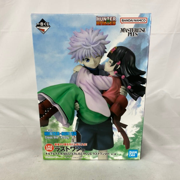 【中古】【未開封】キルア＆アルカ ラストワンver. 「一番くじ HUNTER×HUNTER Cross the “X-Day”」 MASTERLISE PLUS＜フィギュア＞（代引き不可）6541