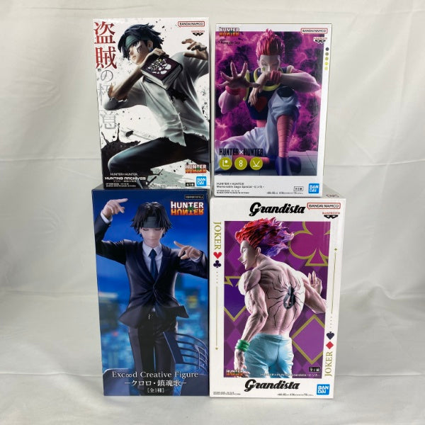 中古】【未開封】【セット】HUNTER×HUNTER -ヒソカ/クロロ- プライズ