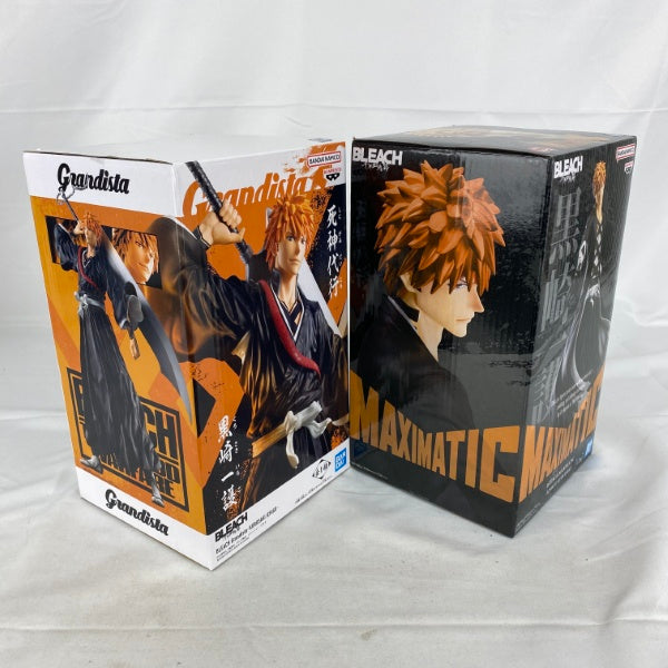 BLEACH 黒崎一護 Grandista & Maximatic 2体セット BLEACH Grandista Maximatic 黒崎 一護 フィギュア - メルカリ