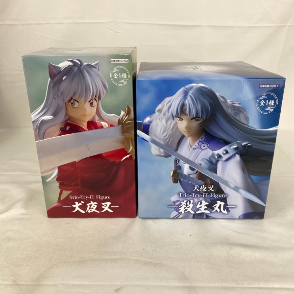 中古】【未開封】【セット】犬夜叉 Trio−Try−iT Figureー犬夜叉/殺生丸ー