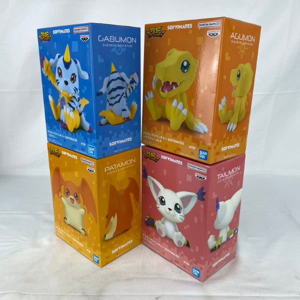 デジモンアドベンチャー 　SOFVIMATES テイルモン　パタモン　7セット デジモンアドベンチャー SOFVIMATES テイルモン パタモン 7セット