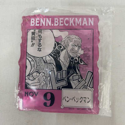 【中古】【開封品】NOV.9ベン・ベックマン アクリルブロックチャーム 「一番くじ ワンピース BASE SHOP くじ」＜コレクター...