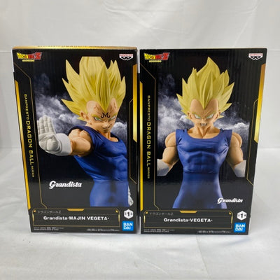 【中古】【未開封】【セット】ドラゴンボールZ Grandista-MAJIN VEGETA/VEGETA-2点＜フィギュア＞（代引き不...