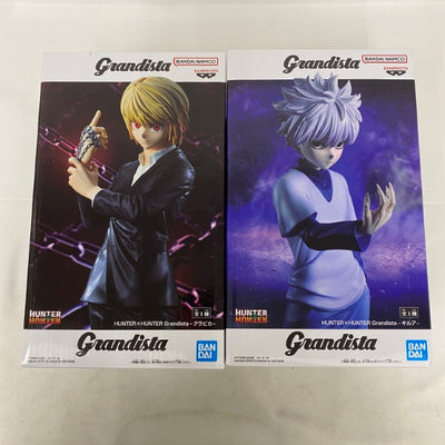 【中古】【未開封】【セット】HUNTER×HUNTER Grandista-クラピカ/キルア- 2点＜フィギュア＞（代引き不可）6541