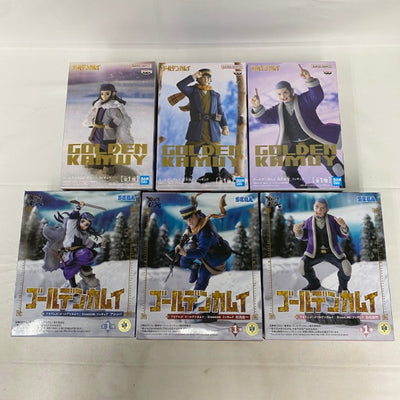 【中古】【未開封】【セット】アニメ「ゴールデンカムイ」 杉元佐一、アシリパ、白石由竹 フィギュア/XrossLink 6点＜フィギュア...