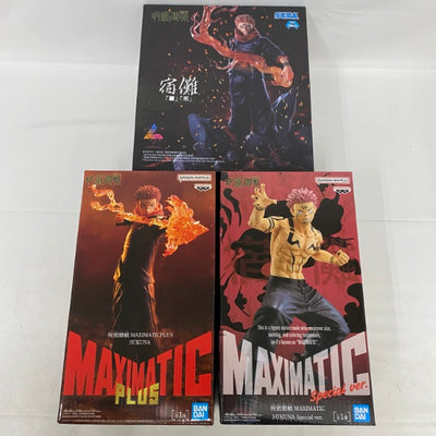 【中古】【未開封】【セット】呪術廻戦 Luminasta「■」「開」/MAXIMATIC Special ver./MAXIMATIC...