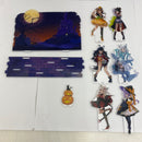 【中古】【開封品】ホロライブ OKFAMSハロウィンコラボ記念 アクリルジオラマスタンド＜コレクターズアイテム＞（代引き不可）6541